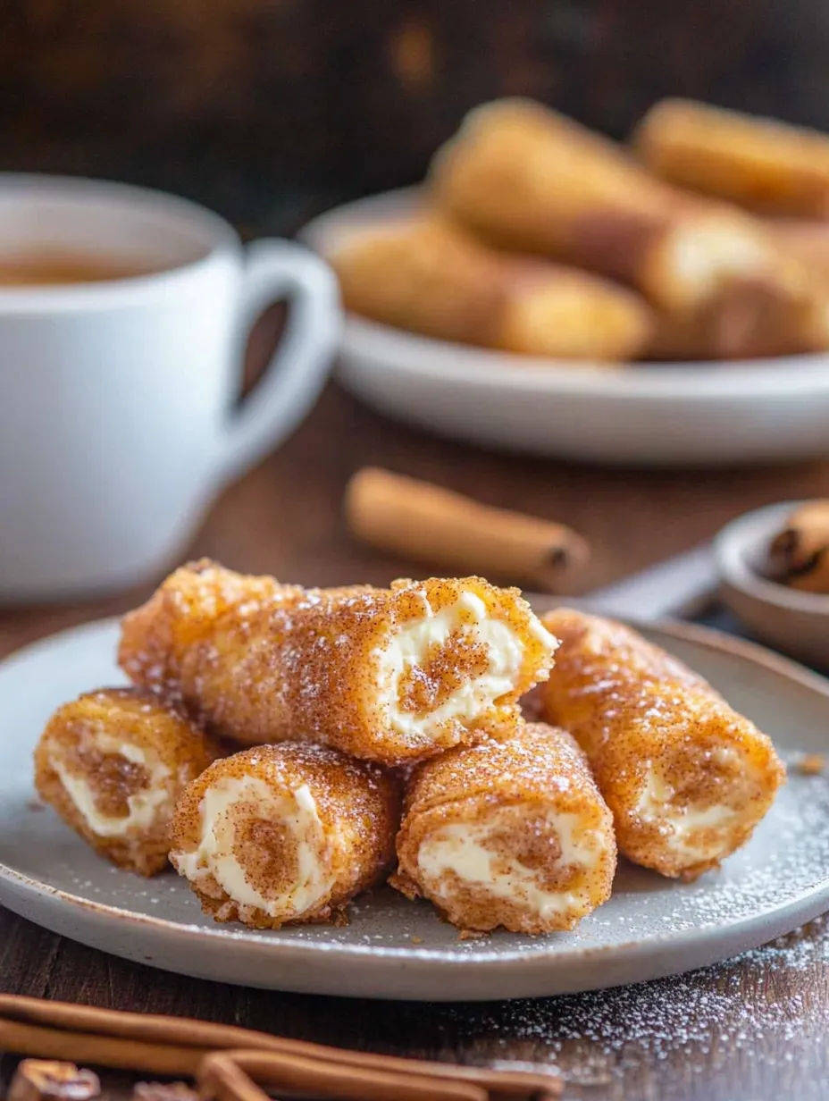 A plate of delicious pastries, including a crepe, sits on a table.