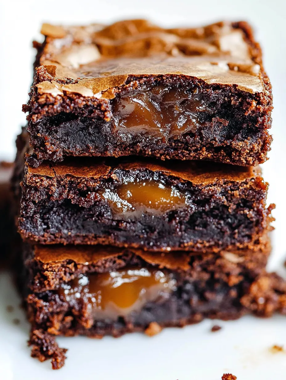 A delicious chocolate brownie with a gooey center.