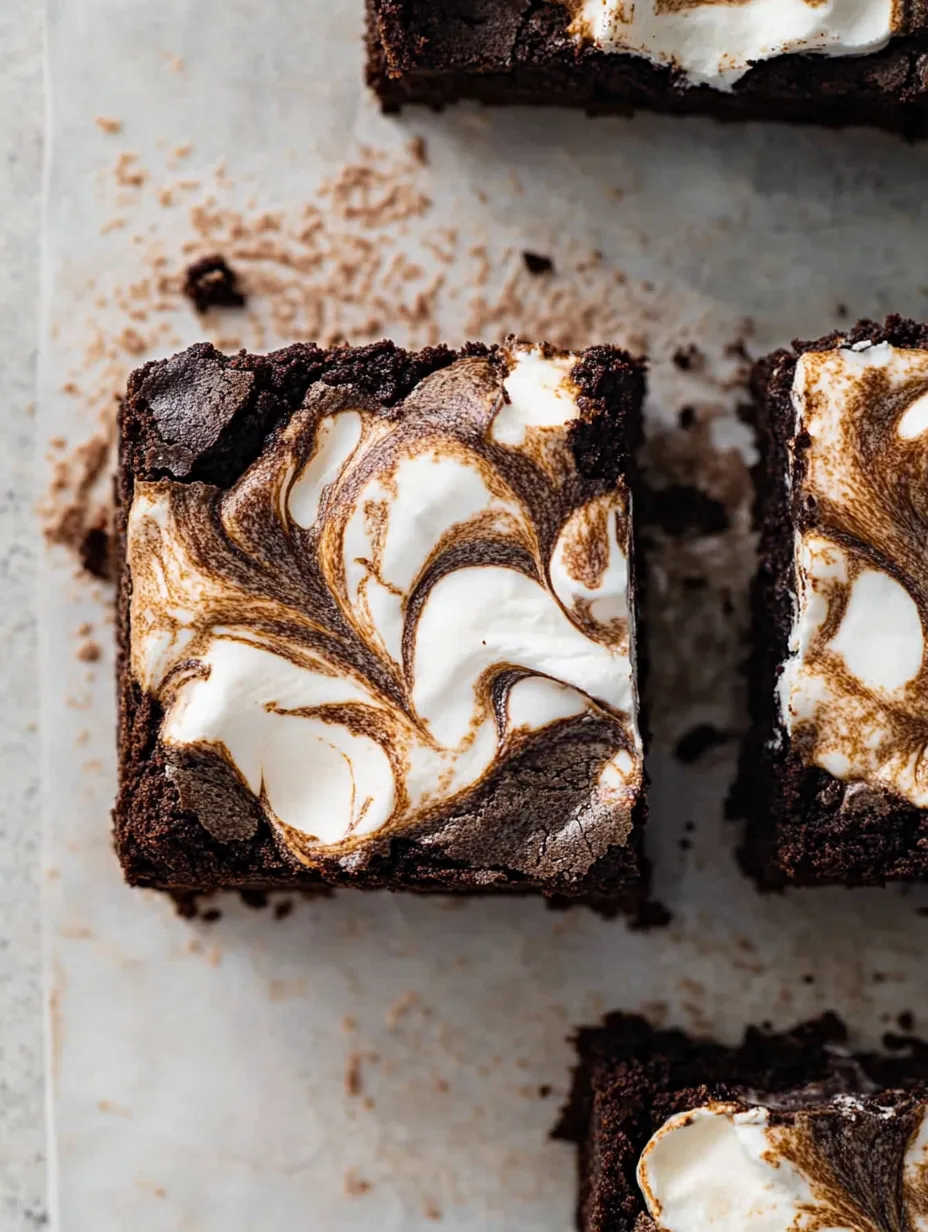 Two pieces of chocolate cake with white frosting and chocolate drizzle.