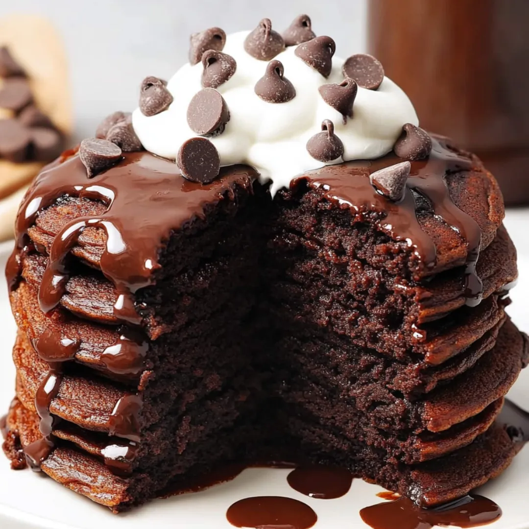 A slice of chocolate cake with chocolate drizzle on a white plate.