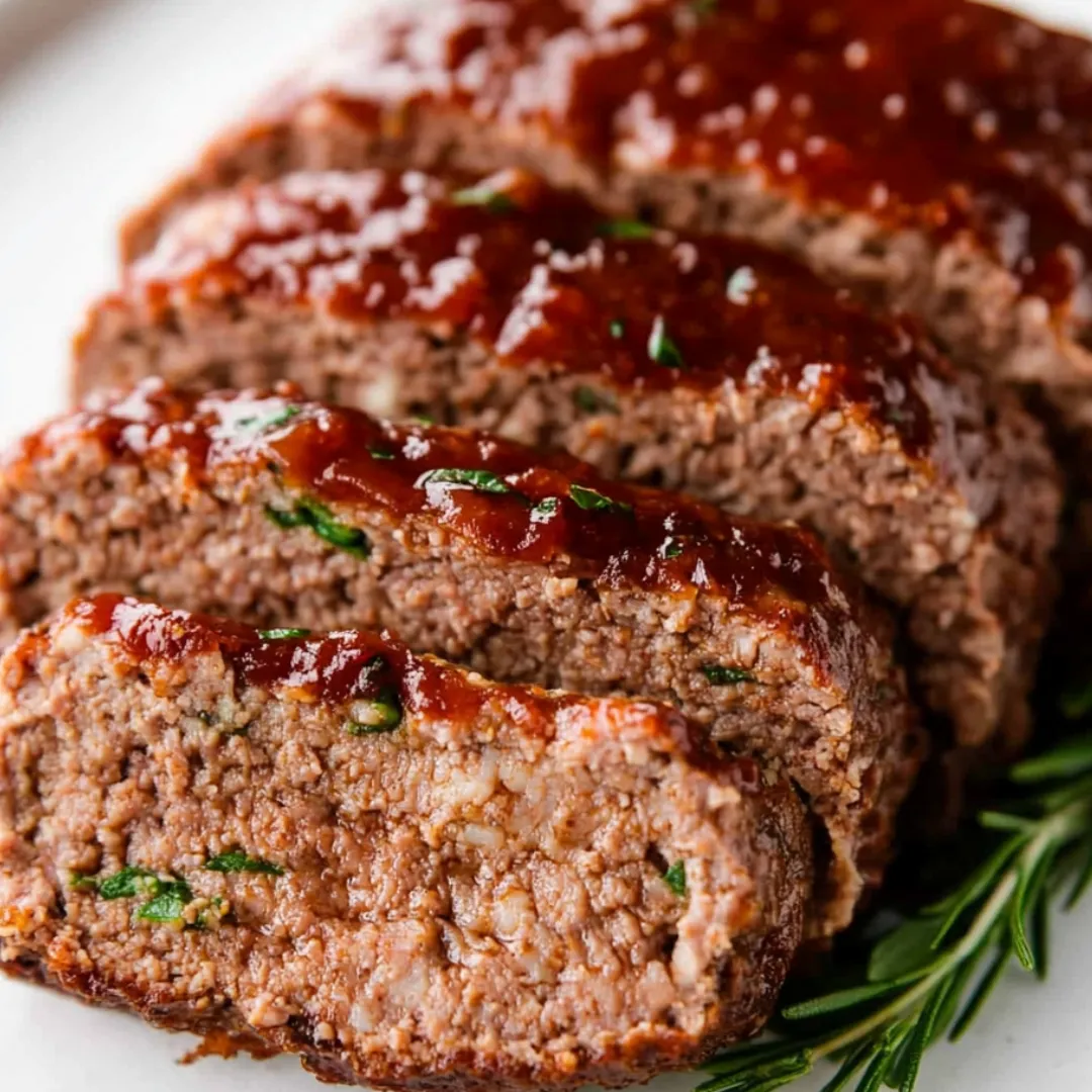 Sausage with BBQ sauce on a white plate.