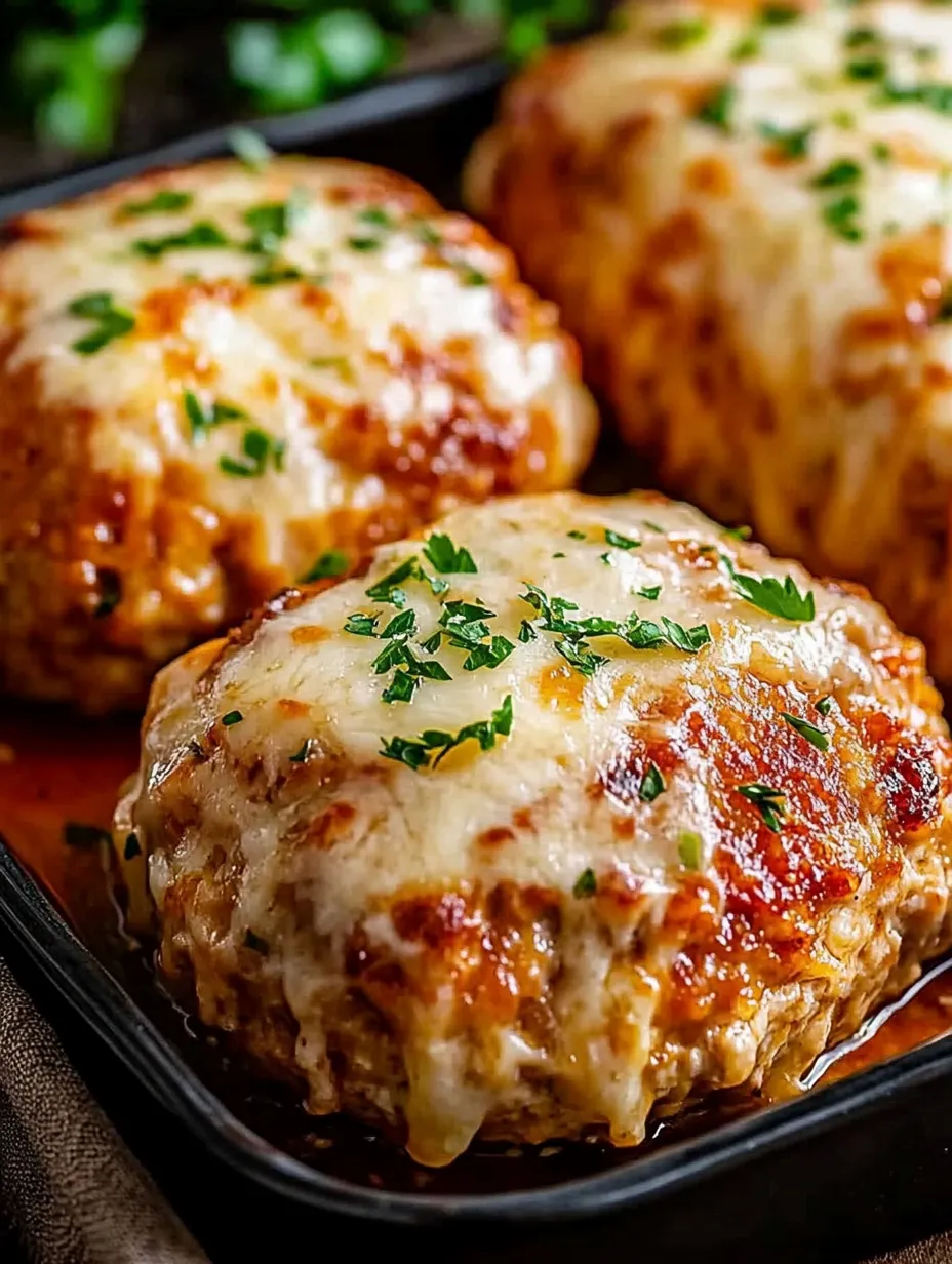 A plate of food with cheese and herbs on top.