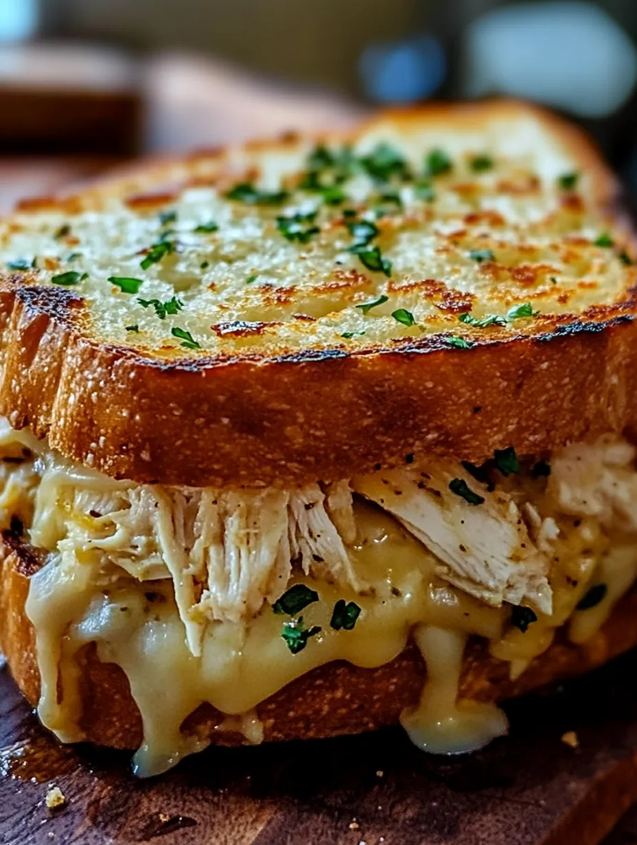 A sandwich with meat and cheese on a wooden table.