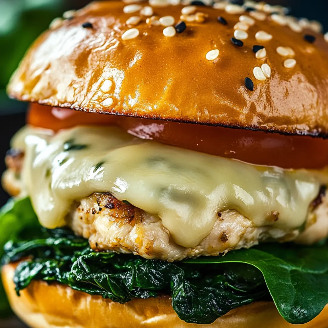 A close-up of a delicious burger with cheese and lettuce.