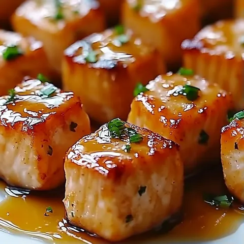 A plate of food with a sauce on it.