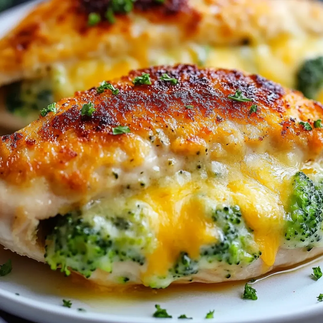 A plate of food with broccoli and cheese on it.