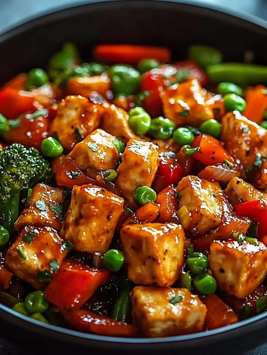 A plate of food with peas and carrots.