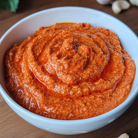 A bowl of red sauce.