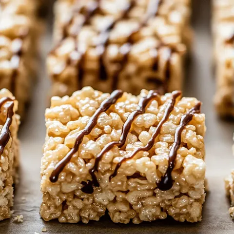 A close up of a candy bar with chocolate and caramel.