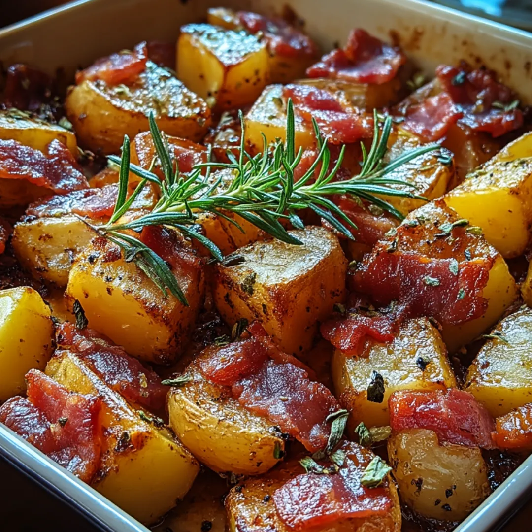 A white bowl filled with meat and potatoes.