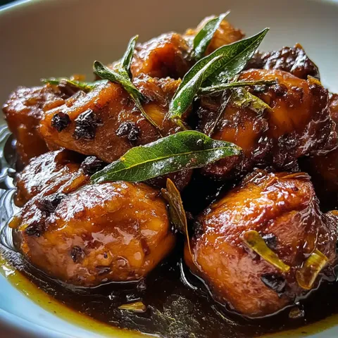 A plate of food with sauce.