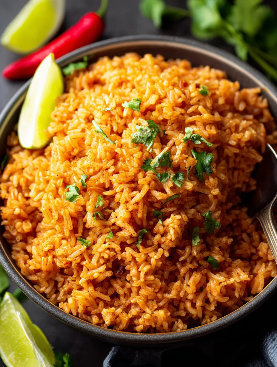 A bowl of rice with green onions.