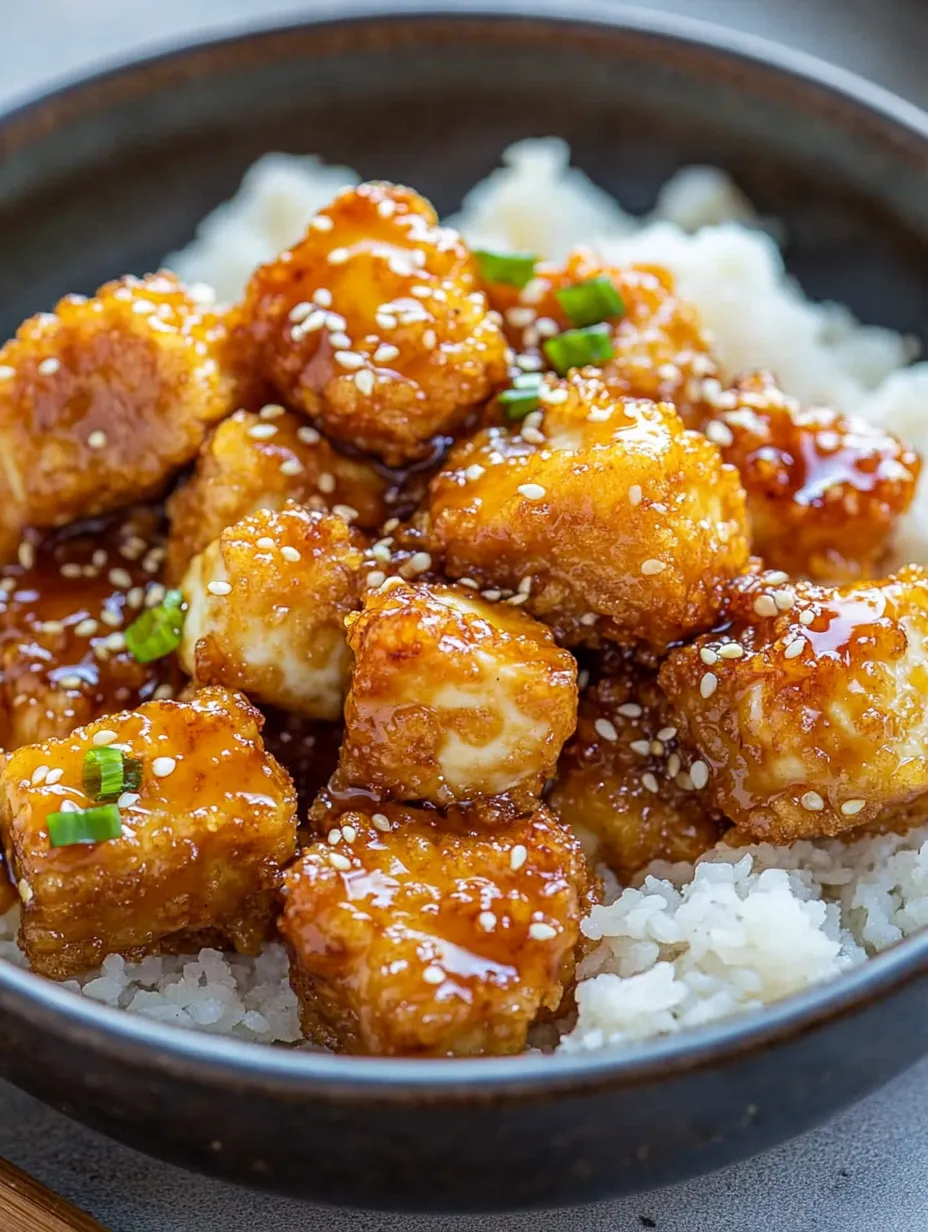 A bowl of food with rice and chicken.