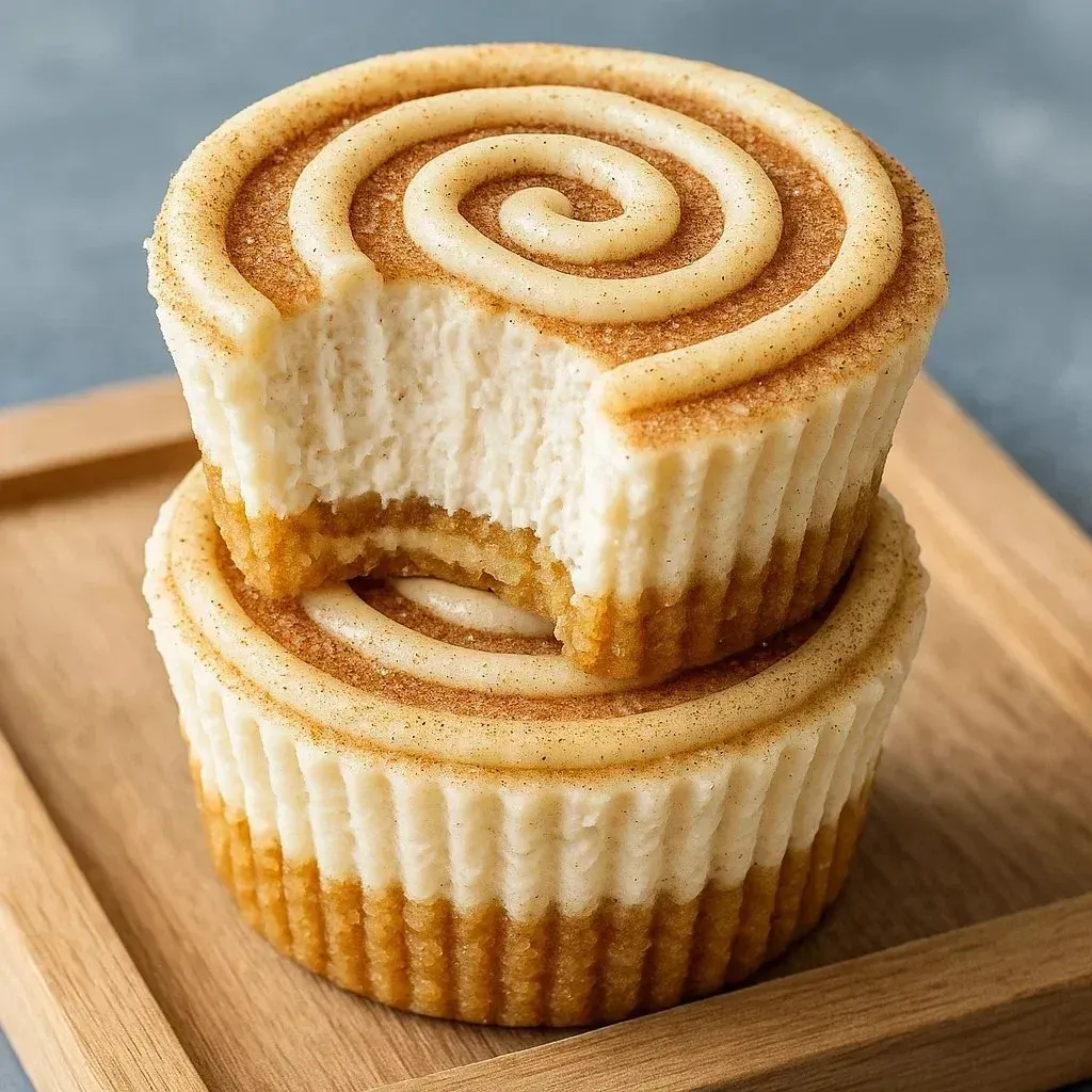 A pastry with a spiral pattern.