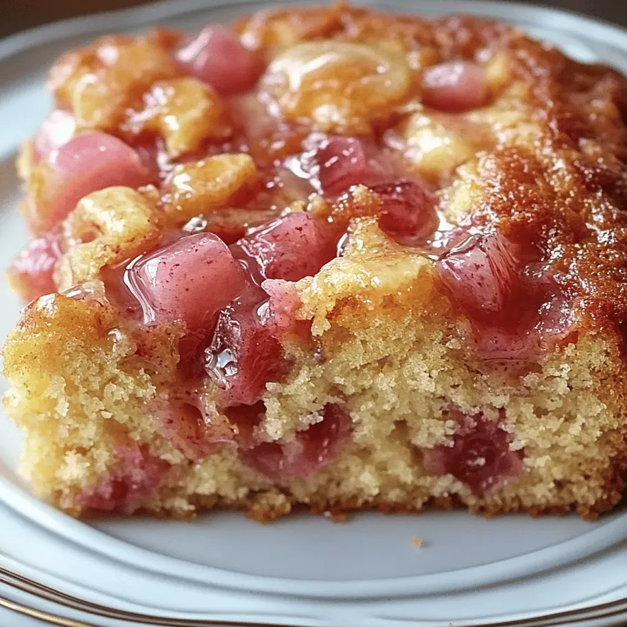 A piece of cake with fruit on top.