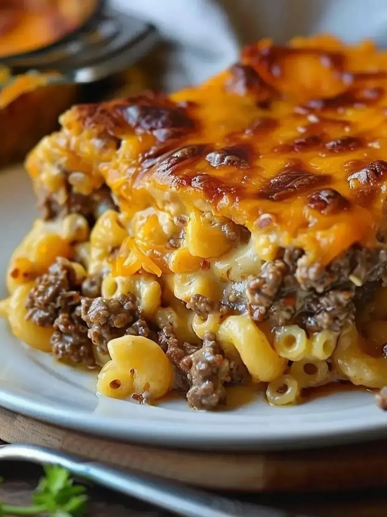 Mac and Cheese Meatloaf Casserole Recipe