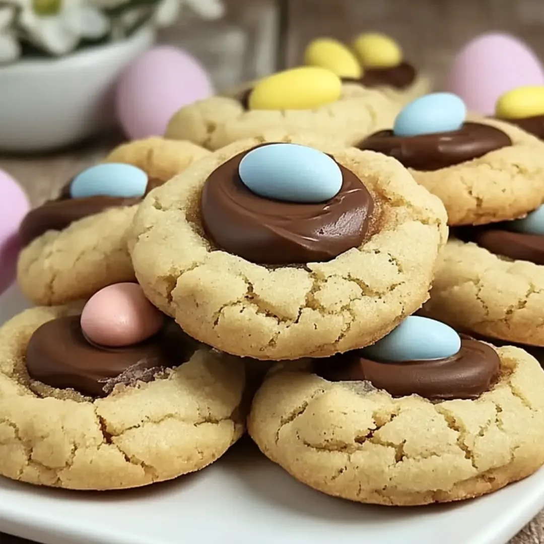 A plate of cookies with chocolate and white icing.