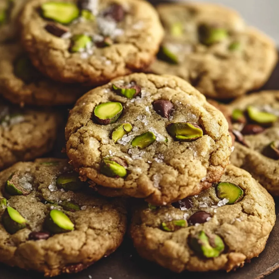 A plate of cookies with almonds on top.