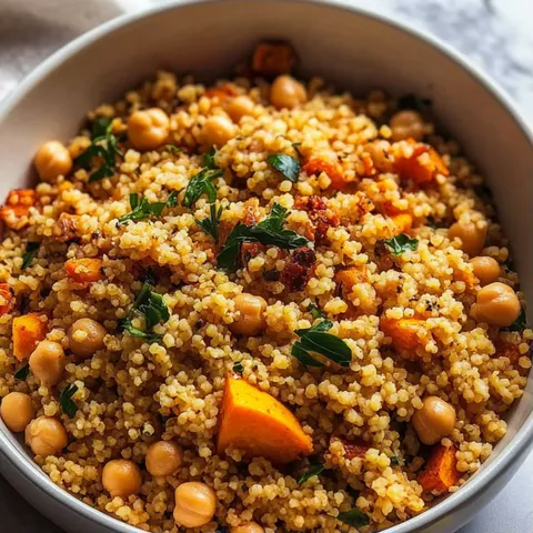 A bowl of rice and vegetables.