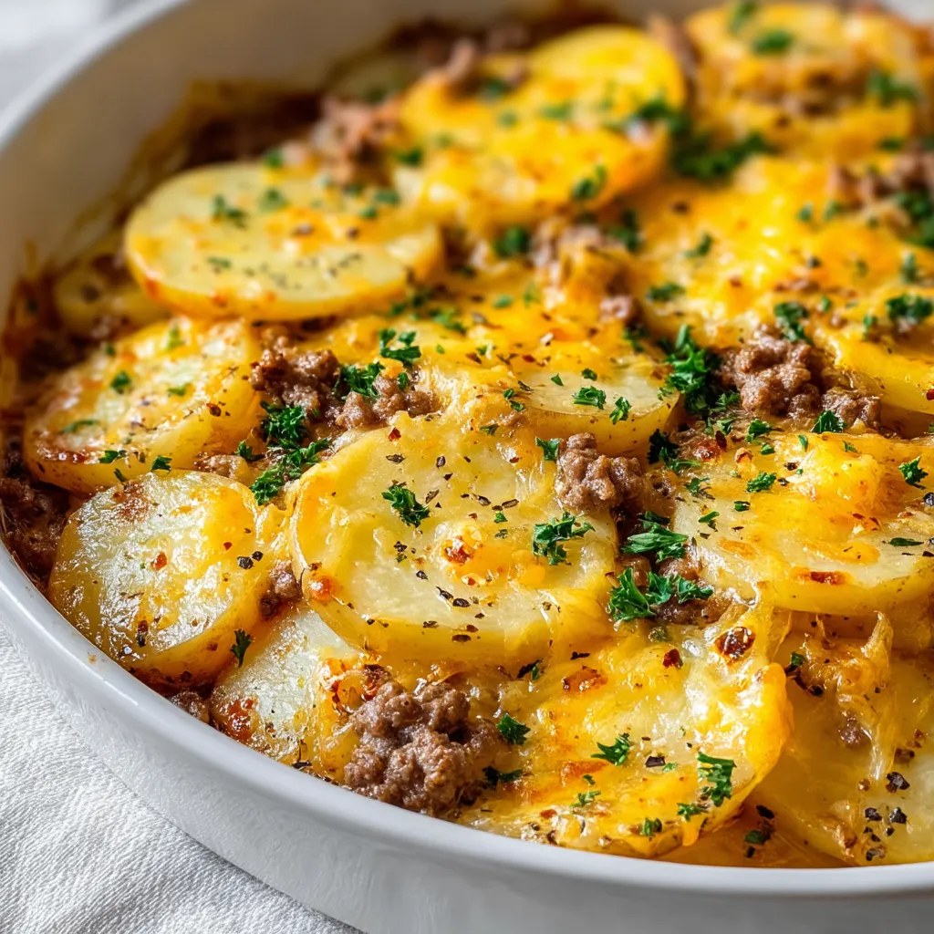 Hobo Casserole Ground Beef.