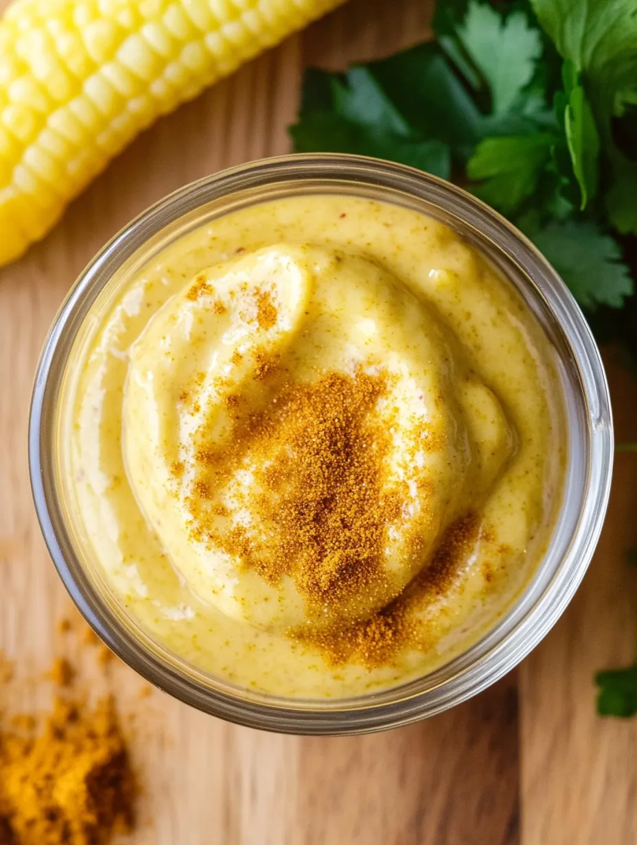A glass of yellow food with a spoon in it.