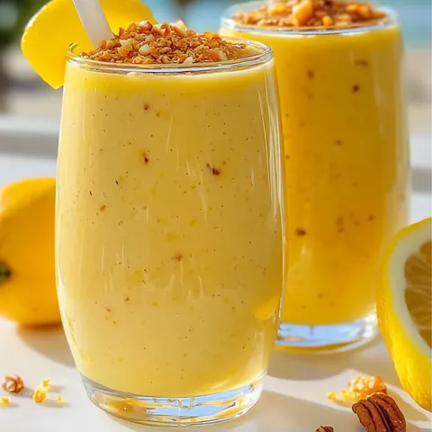 Two glasses of lemonade with lemon slices on the side.