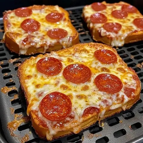 A slice of pepperoni pizza on a grill.