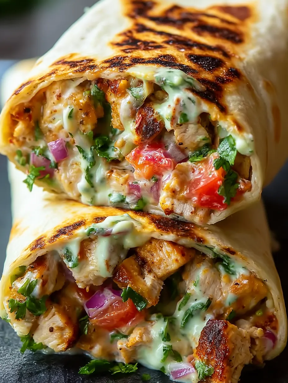 A burrito with meat and vegetables.