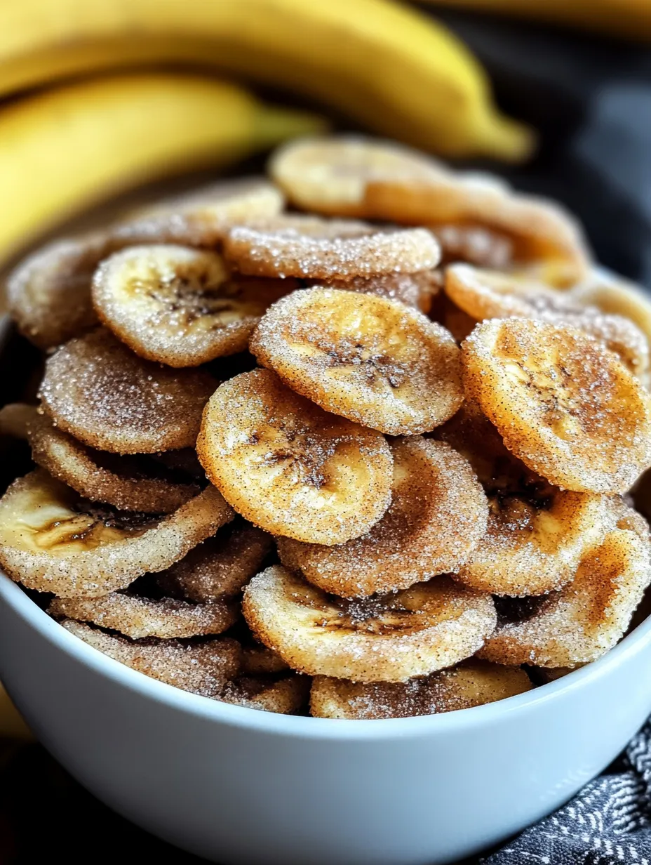 A bowl of sugar coated banana slices.