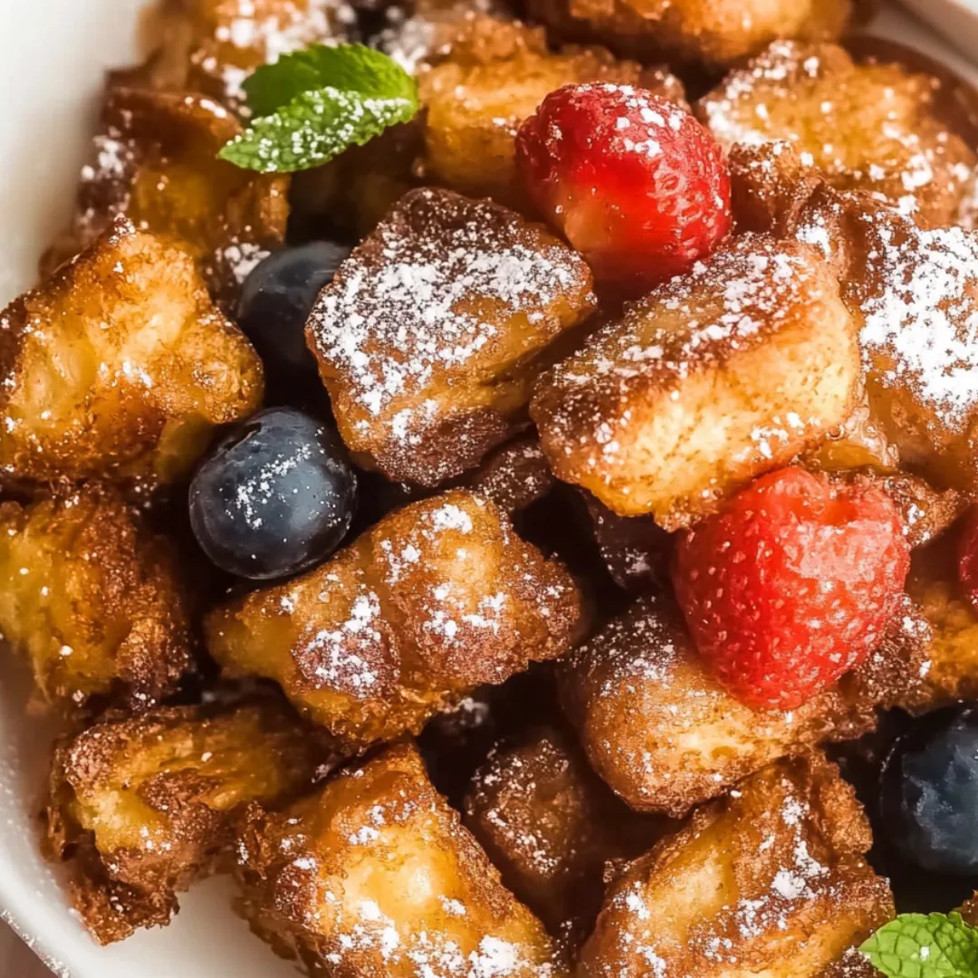 A bowl of food with strawberries and blueberries.