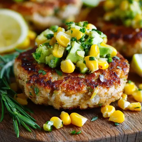 A plate of food with a lemon wedge on it.
