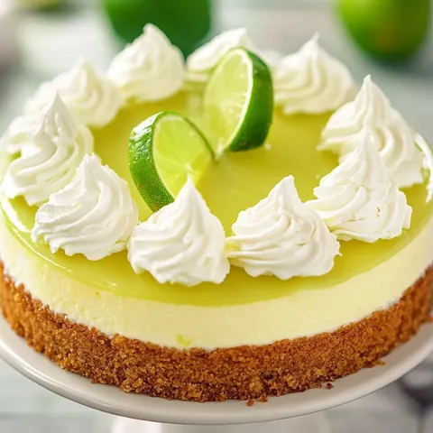 A slice of cake with white frosting and limes on top.