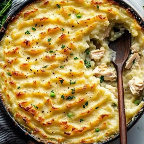 A bowl of food with a spoon in it.