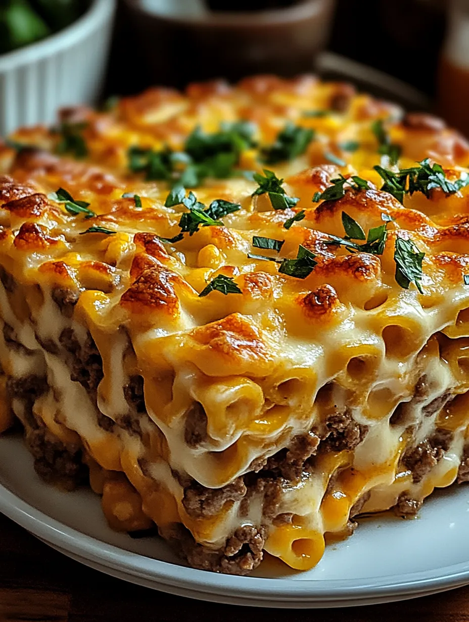 A casserole with a lot of cheese and vegetables.