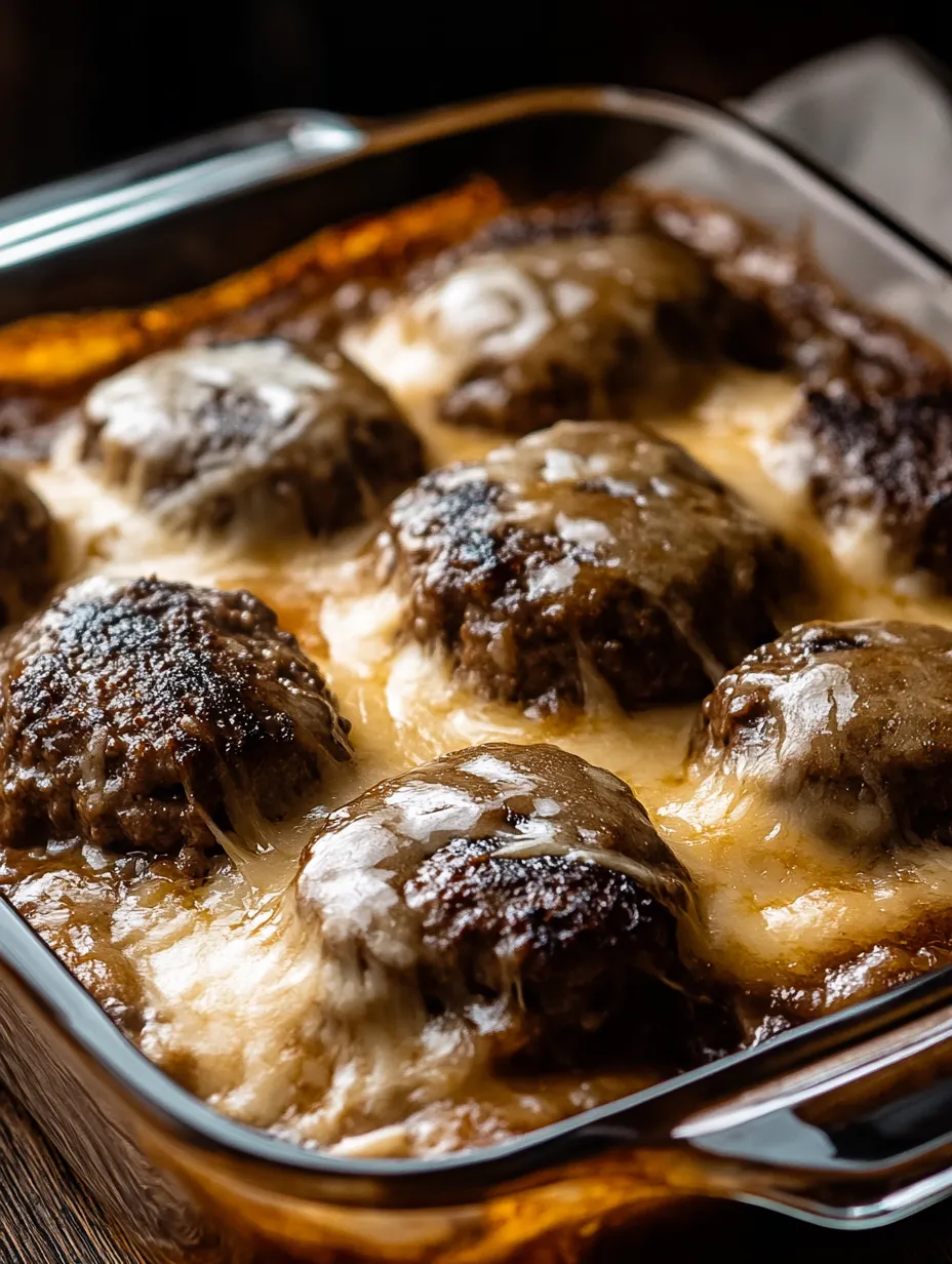 A pan of meatballs with cheese.