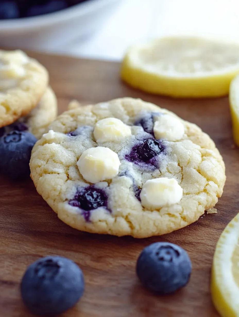 A blueberry cookie with white butter on top.