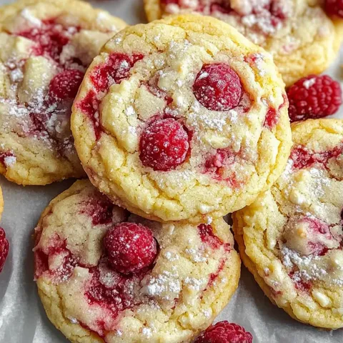A plate of cookies with raspberry jam.