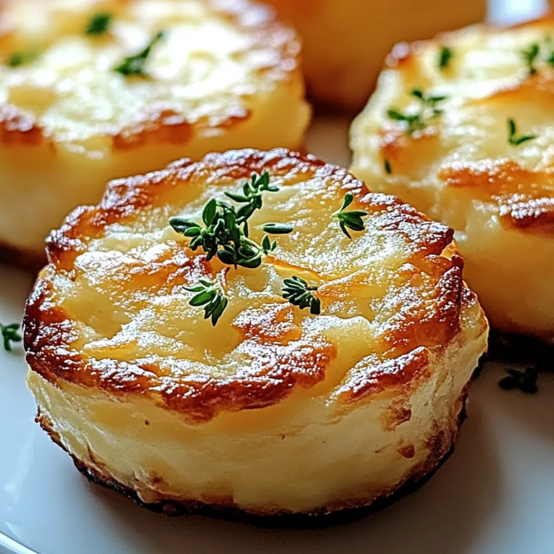 Three pieces of food with parsley on top.