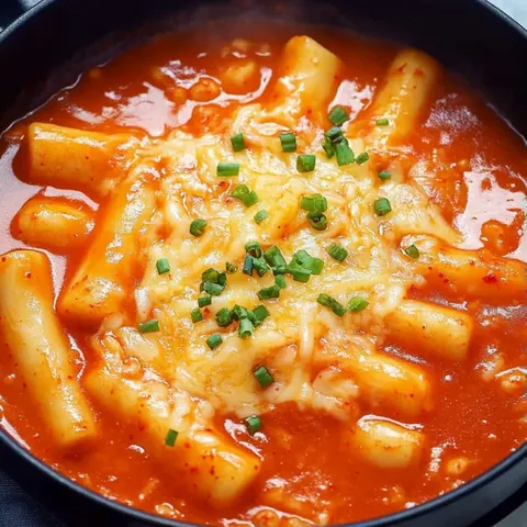A bowl of soup with noodles and green onions.