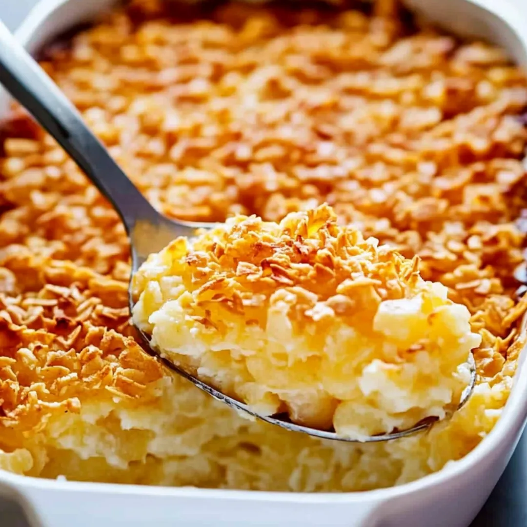 A spoon is in a bowl of food.