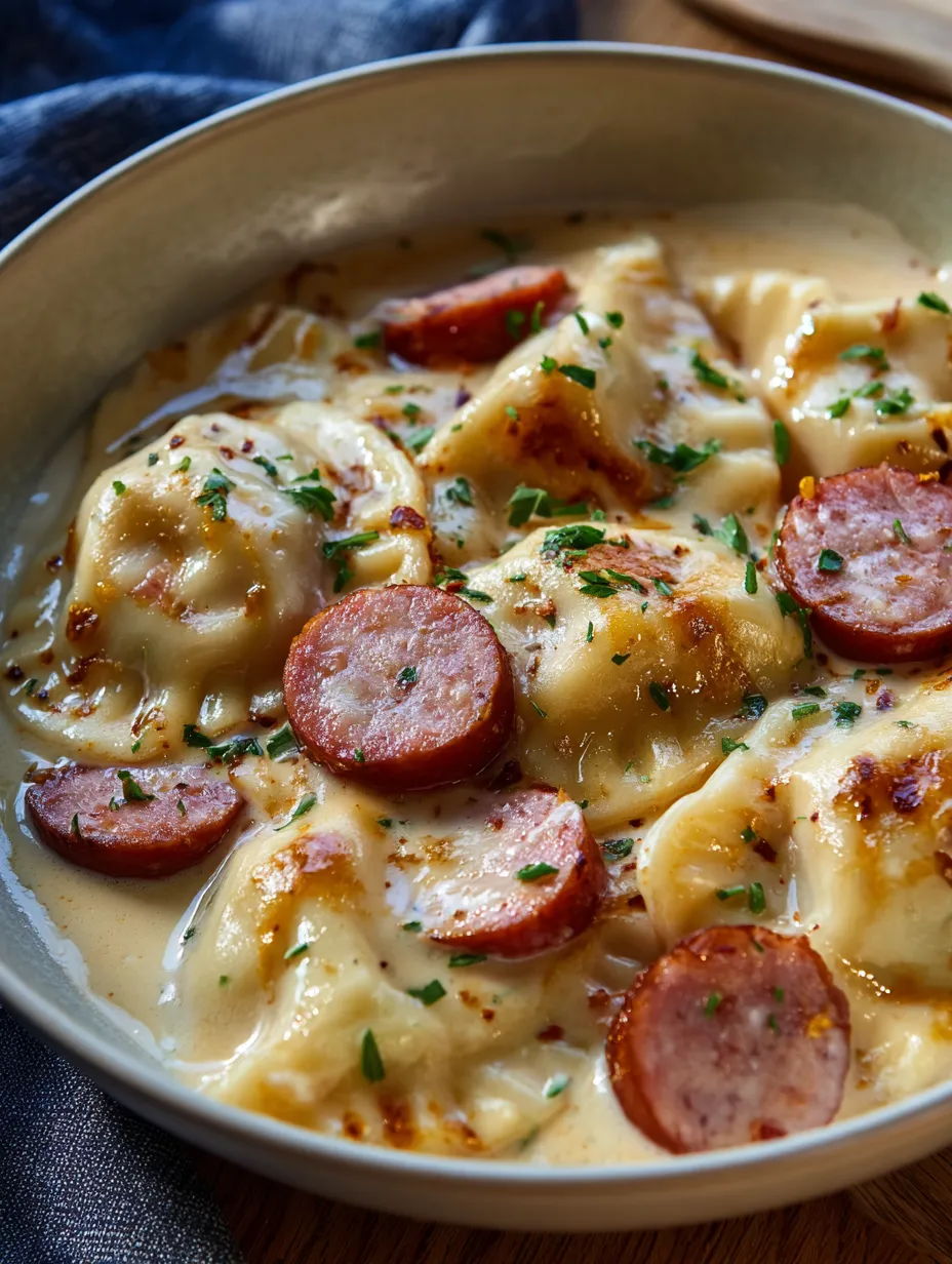 A plate of food with sausage and cheese.