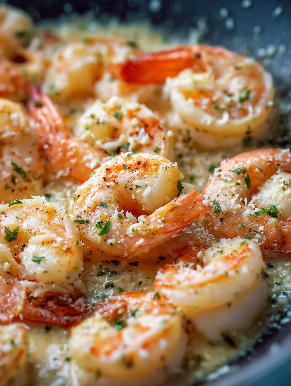 A dish of shrimp and cheese.