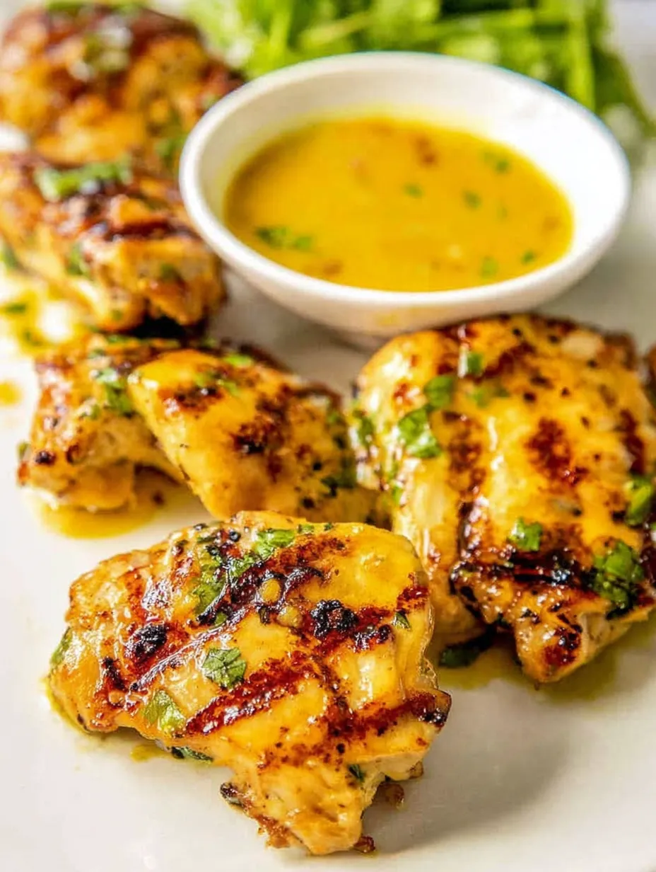 A bowl of sauce with chicken wings.