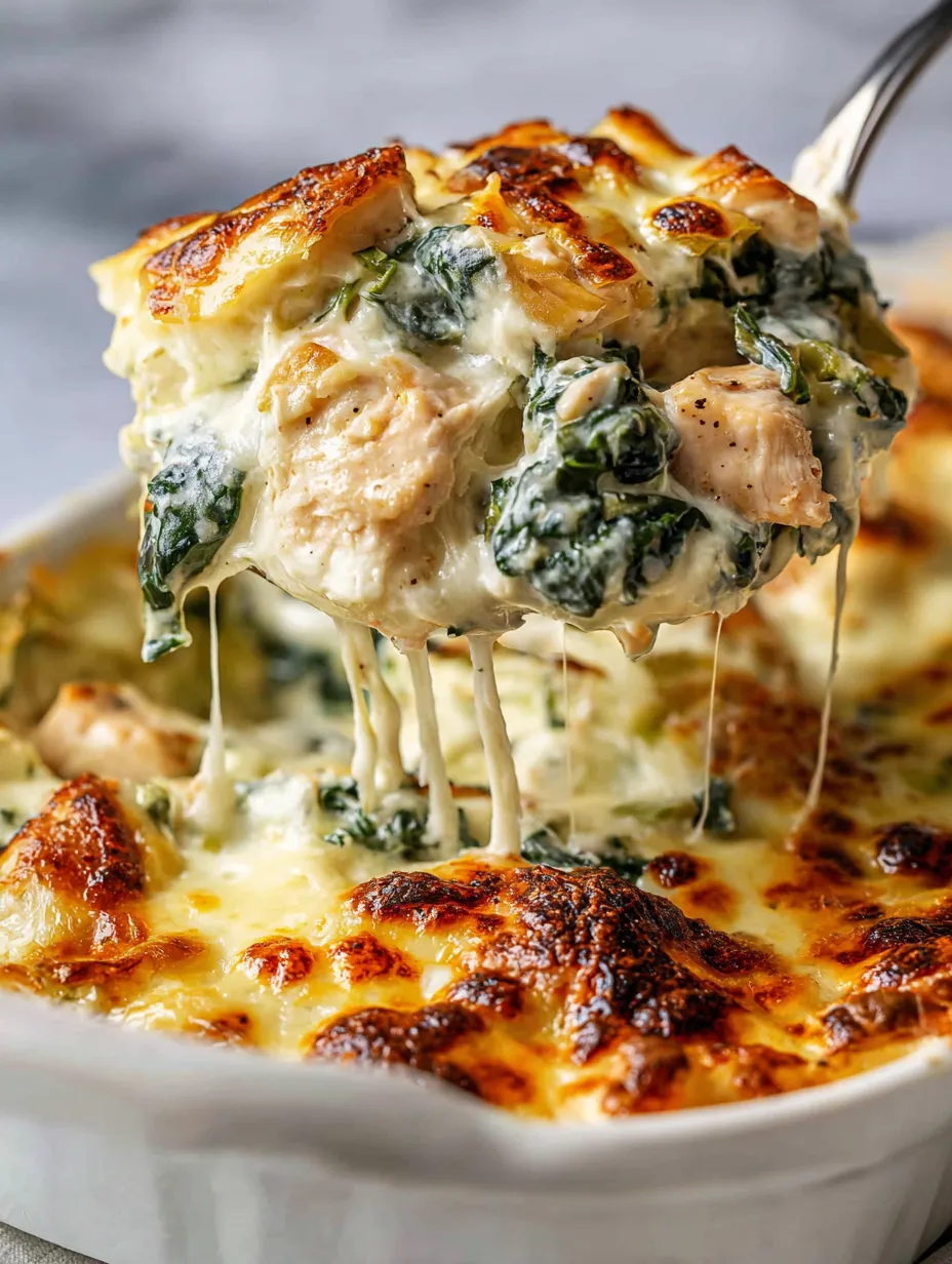 A piece of food with cheese and broccoli.