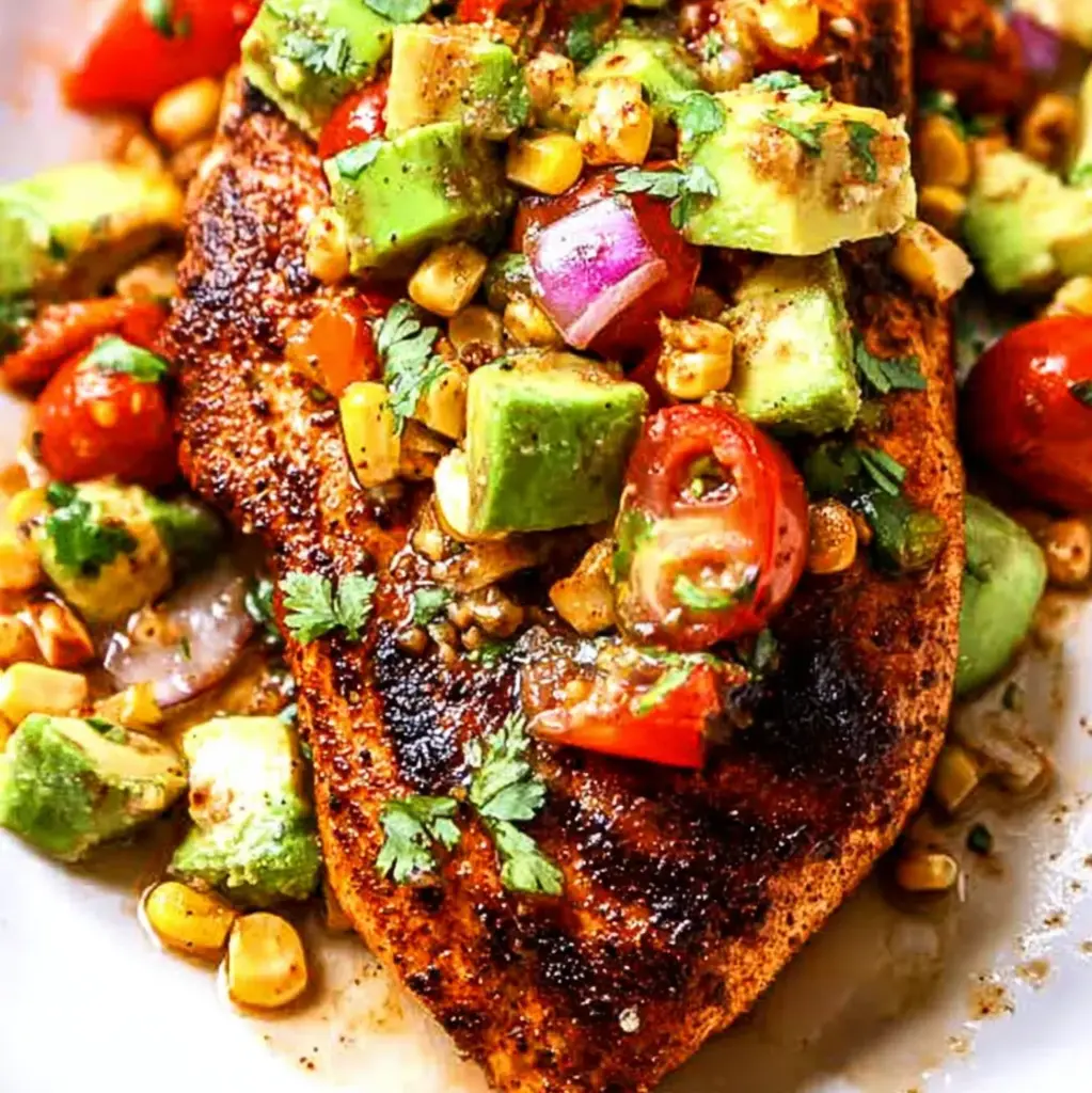 A plate of food with a fish and vegetables.