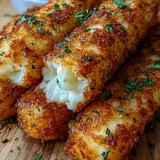 A plate of food with a piece of food on it.