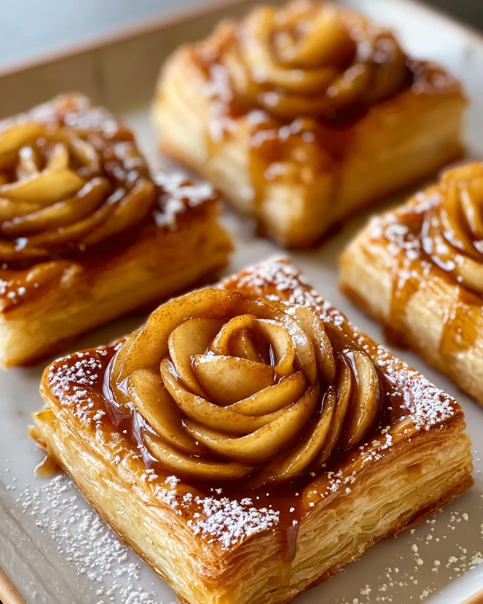A pastry with a rose on top.