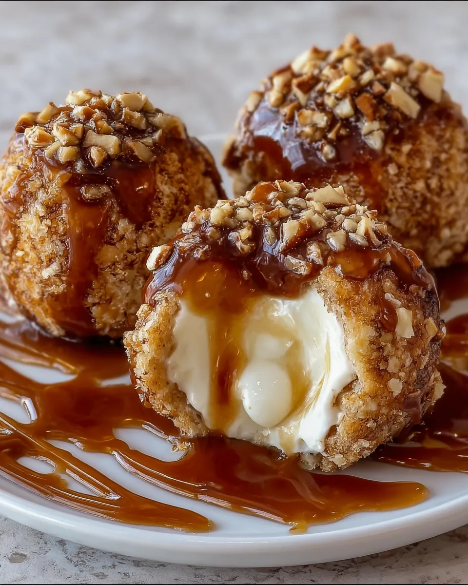 A plate of food with syrup drizzled on top.