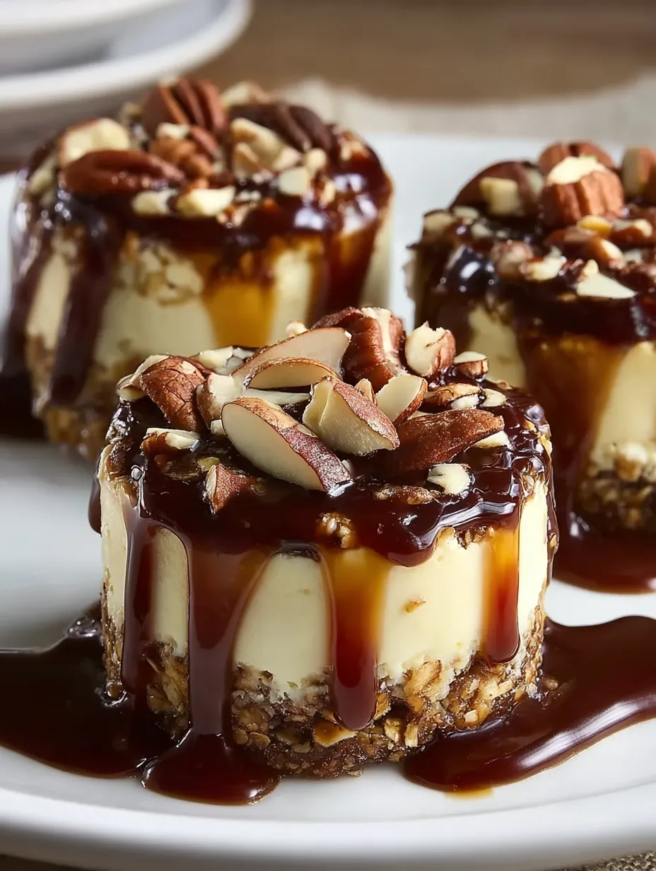 A dessert with chocolate and nuts.
