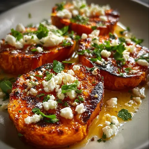 Sliced carrots with feta cheese and olive oil.